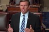 Connecticut senator Chris Murphy on the floor of the Senate during the filibuster demanding a vote on gun control measures.  