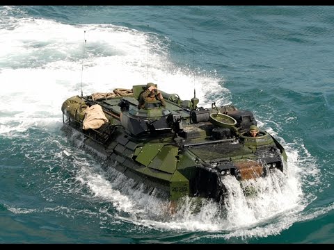 U.S. Marines with Amphibious Assault Vehicle Platoon, Company B