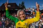 Silver: Australia's Caroline Buchanan came second in the BMX world championships in Columbia.