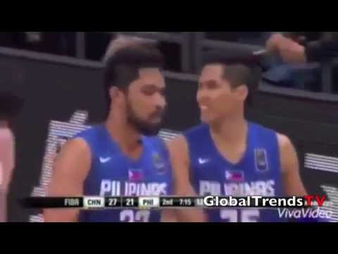 PHILIPPINES VS CHINA REFEREE'S BAD CALL COMPILATION FIBA ASIA 2015