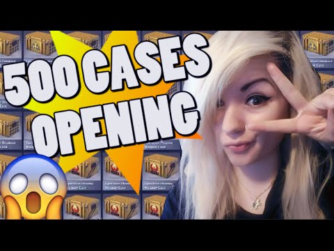 CSGO - ENORME 500 CASE OPENING FR! - Chelxie Bonus 500K abos