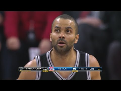 San Antonio Spurs vs Detroit Pistons - Full Game Highlights | January 12, 2016 | NBA 2015-16 Season