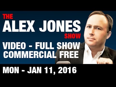 Alex Jones Show (VIDEO Commercial Free) Monday 1/11/2016: Roger Stone, Louis Farrakhan