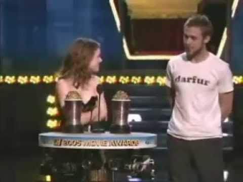 Ryan Gosling & Rachel Mcadams   2005 Mtv Movie Awards Best Kiss