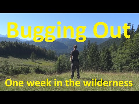 Bugging Out - ONE WEEK in the Wilderness - TinMan Bushcraft