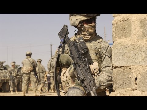 Afghanistan War. US Marines In Afghanistan Fighting Taliban. Intense Firefight, Shooting, Clashes.