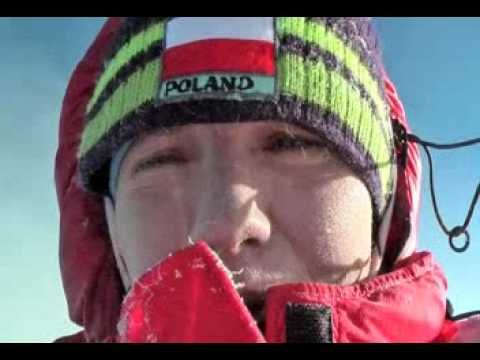 Kinga Baranowska on top - Kangchenjunga 2009.