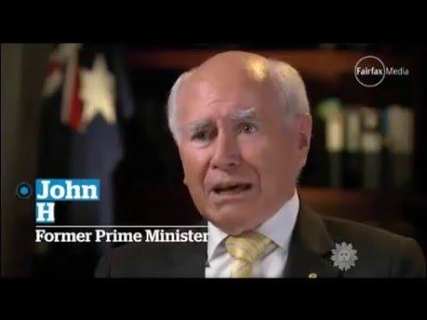 Former Australian Prime Minister John Howard speaks to US TV about Australia's gun laws