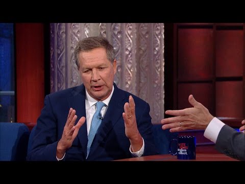 Stephen Grills John Kasich On Pot Legalization