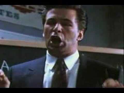 Glengarry Glen Ross speech Alec Baldwin