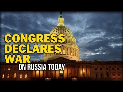 CONGRESS DECLARES W@R ON RUSSIA TODAY