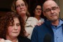 Patrick Cronin's parents Matt and Robyn speaks to the media outside the Supreme Court after Andrew Lee was granted bail. 