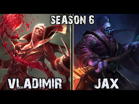 Best Vladimir Korea vs Jax TOP Ranked Challenger [Patch 6.9]