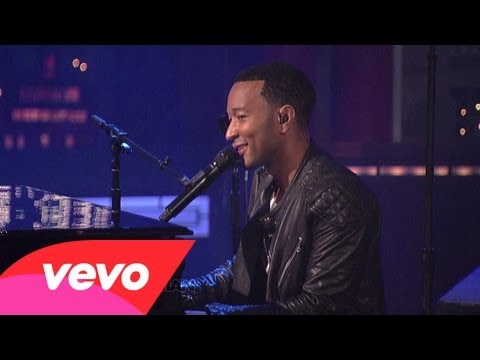 John Legend - P.D.A. (We Just Don't Care) (Live on Letterman)