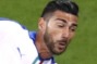 Italy's Graziano Pelle scores his side's second goal.