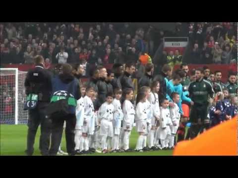 The Best Match Atmosphere Ever Manchester United v Real Madrid Old Trafford 05.03.13