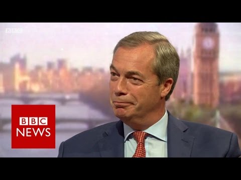 Nigel Farage: Voters 'beginning to put two fingers up' to PM - BBC News