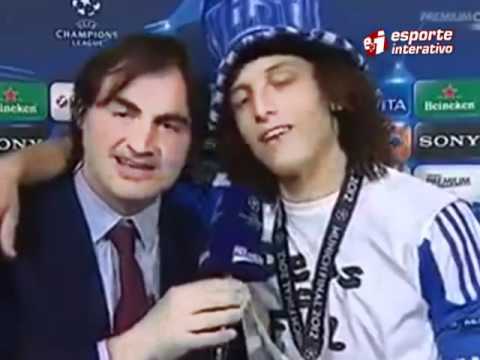 David Luiz "empolgado" em entrevista para TV italiana