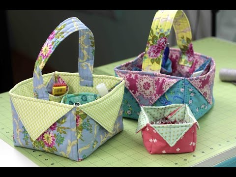 Fabric Box & Basket - DIY Sewing Tutorial