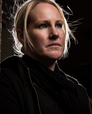 Portrait of 37yo Bianca who was recently released from a NSW prison after serving 10 months inside. The rate of women ...