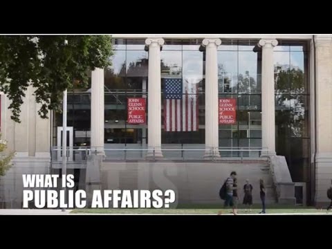 What is Public Affairs? Bachelor of Arts in Public Affairs