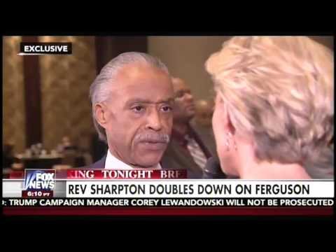 Al Sharpton and Megyn Kelly have heated exchange over Ferguson shooting