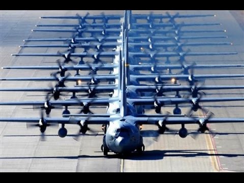 US Air force puts on a SHOW OF FORCE to show the world who's boss