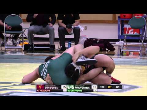 NCAA Wrestling: Arizona State University at Utah Valley University