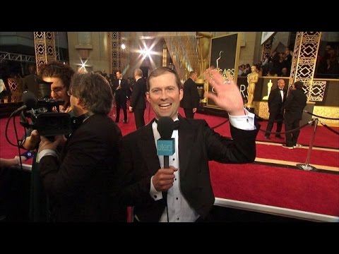 Andy on the Oscar Red Carpet