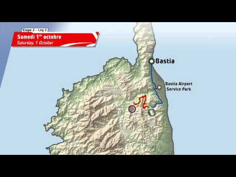 Parcours Tour de Corse 2016 : Clip 3D