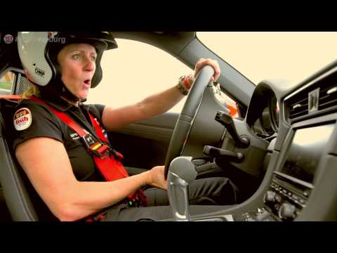 Sabine Schmitz on the Porsche 991 GT3 - Nurburgring