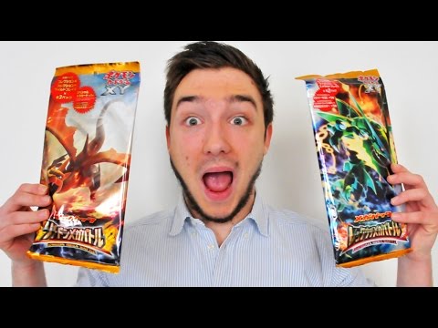 Ouverture de 2 MEGA BOOSTER POKEMON XXL DE 30CM ! Rayquaza VS Dracaufeu !