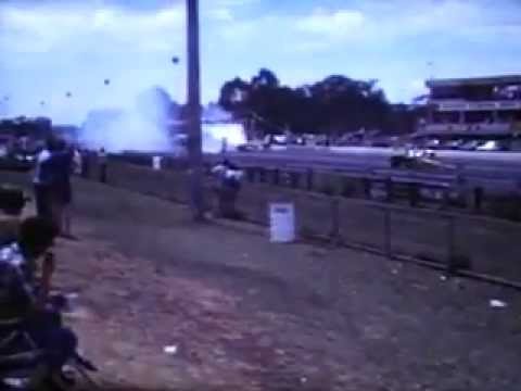 Castlereagh Dragway Sydney Australia. Vintage 1970's Drag Racing