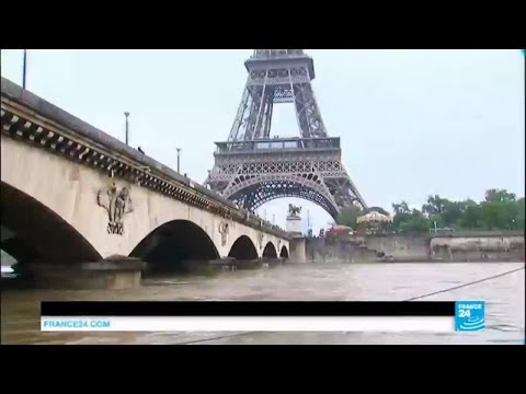 France Floods: river Seine bursts its banks reaching 4 meters high in Paris