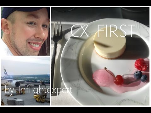 Cathay Pacific FIRST CLASS | New CX FIRST - HKG to ICN | 1080[HD] Flight Experience | Inflightexpert