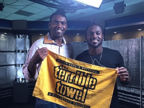 Antonio Brown and Randy Moss interview