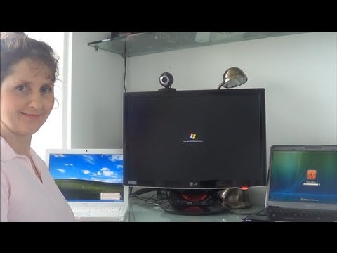 Mum tries out Windows Longhorn Build 4074 (2004)