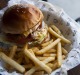 Grease Monkey's Dirty Bird Burger - on Tuesdays, if you buy one, you get a drink free.