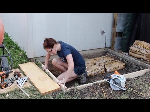 Pouring a Concrete Slab