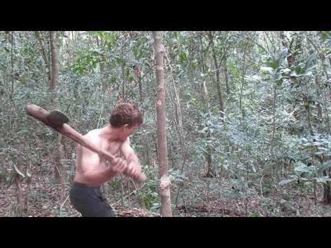 Making A Celt Stone Axe From Scratch (including handle)