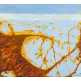 Lake Eyre - the Desert Sea 2014, by John Olsen