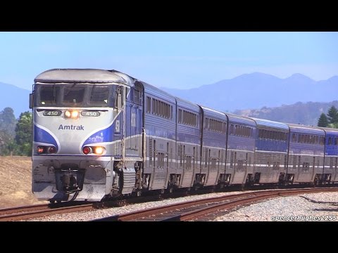 LONG AMTRAK TRAINS