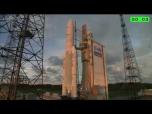 Ariane 5 Rocket Launches Two Satellites Into Orbit