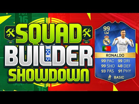 FIFA 16 SQUAD BUILDER SHOWDOWN!!! 99 RATED CRISTIANO RONALDO!!! TOTS CR7 Squad Duel