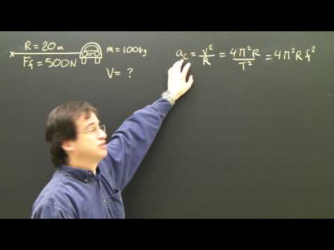 Centripetal Force & Acceleration Physics Lesson Part 1 Dynamics