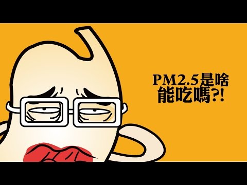 【PM2.5是啥，能吃嗎？】