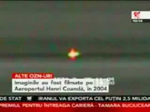 UFO Bucharest Romania Airport TV news must see