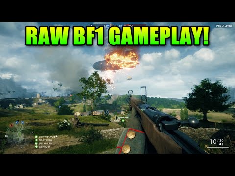 Battlefield One 44 Minutes Of Raw Gameplay | Squads Livestream LevelCap