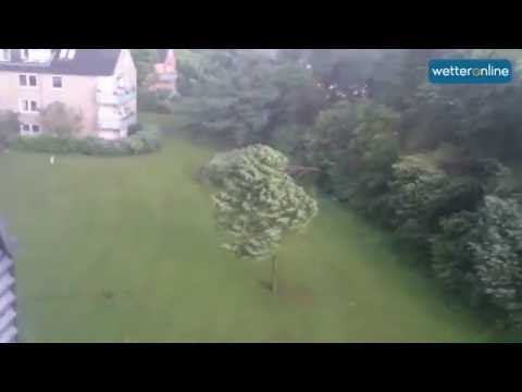 wetteronline.de: Tornado wütet in Hamburg (07.06.2016)