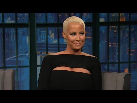 Amber Rose Twerks to Cheer Up Her Son